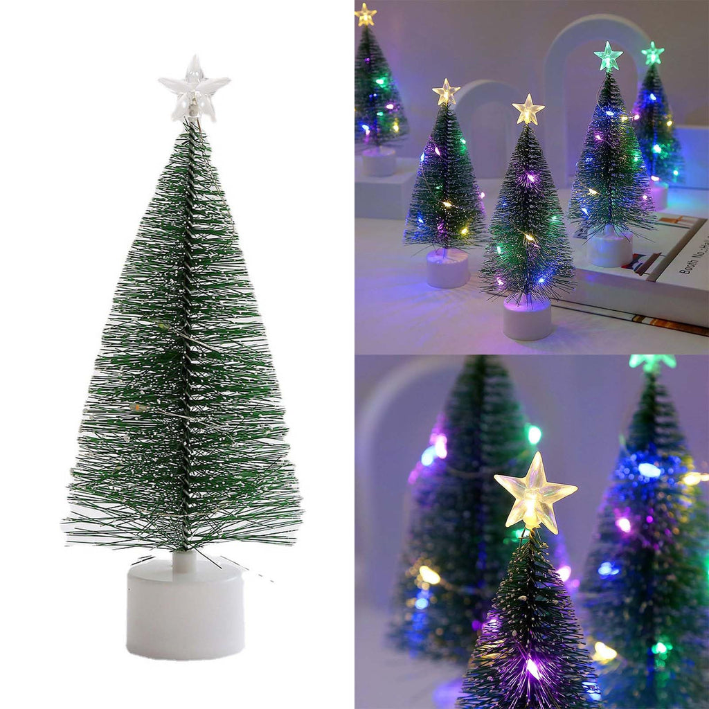 🎄✨Artificial Christmas Tree with Colorful LED Lights