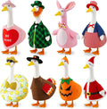 8 Holiday Porch Goose Outfits – Classic 23" Collection
