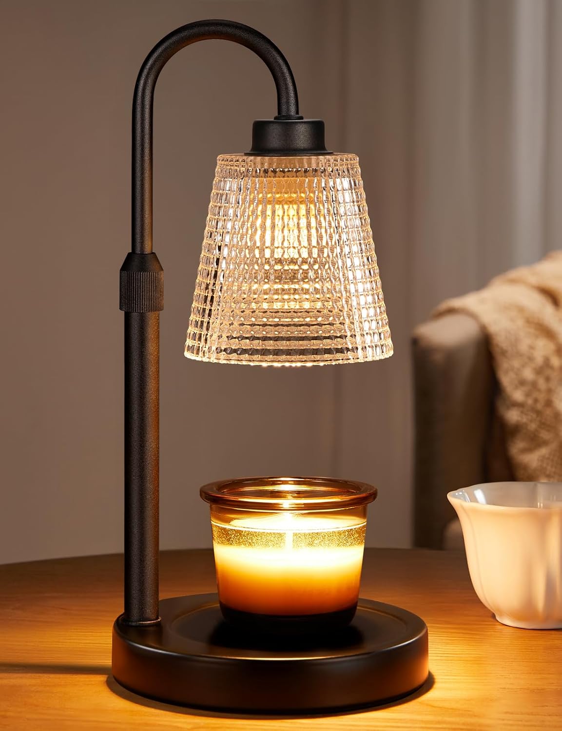 Dimmable Candle Warmer Lamp for Cozy Home Decor