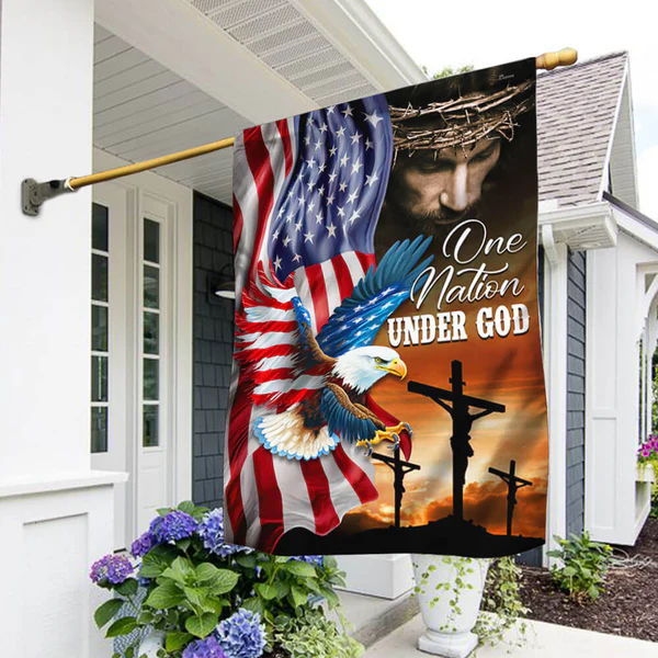 🦅 Christian American Eagle Flag 🇺🇸