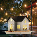 Solar Birdhouse Feeder with Auto-Glow Window Light🐦