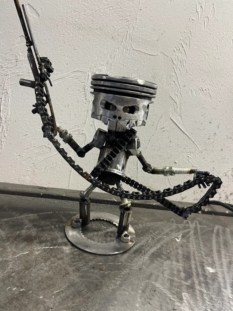 Meet Chain Gunner – The Armed Enforcer of the Piston Posse! 🔥