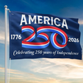 America 250 Anniversary Flag – 1776–2026 Patriotic Outdoor Decor