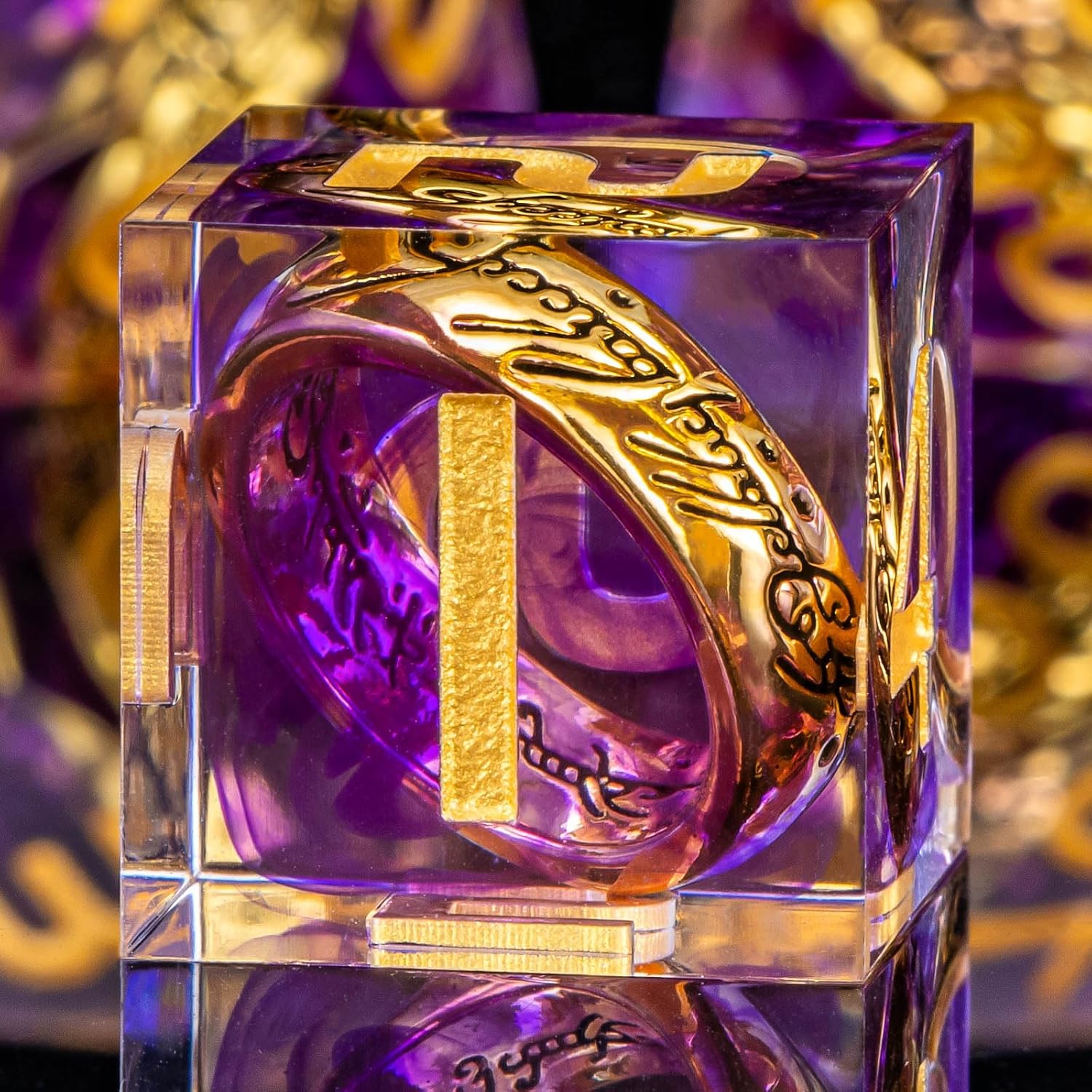 DND One Ring Dice 7pcs – Collectible Ring Box