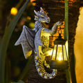 Mythical Garden Guardians – Dragon Lantern & Gargoyle Statue