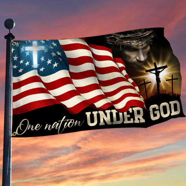 🚩🇺🇸 Bold Eagle Grommet Flag