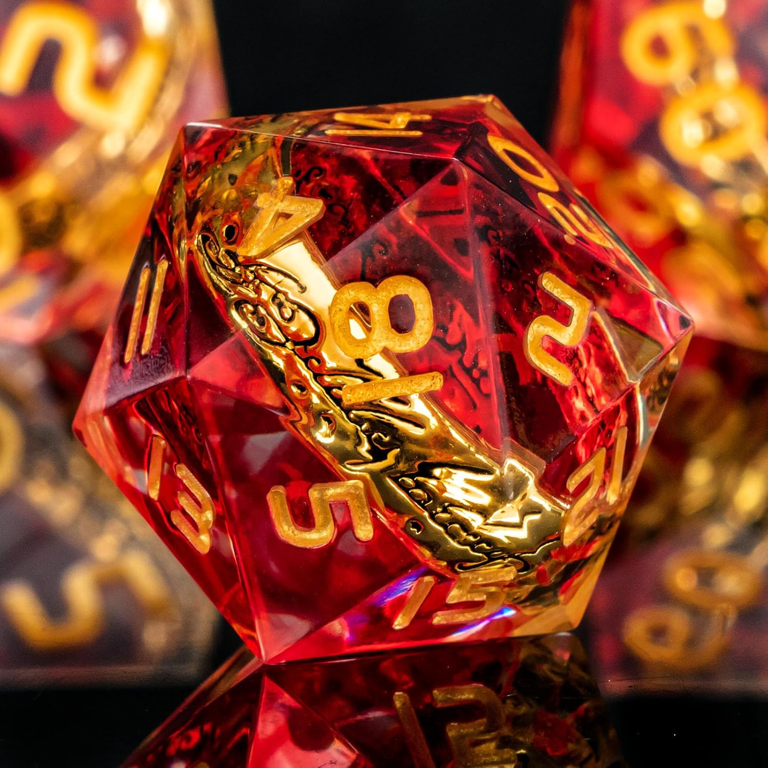 DND One Ring Dice 7pcs – Collectible Ring Box