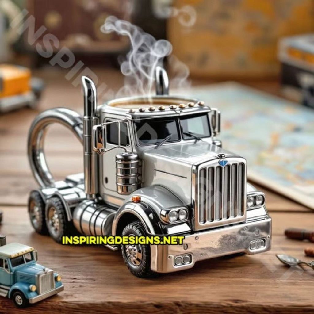 ☕Truck Coffee Cup – Perfect Gift for Gearheads