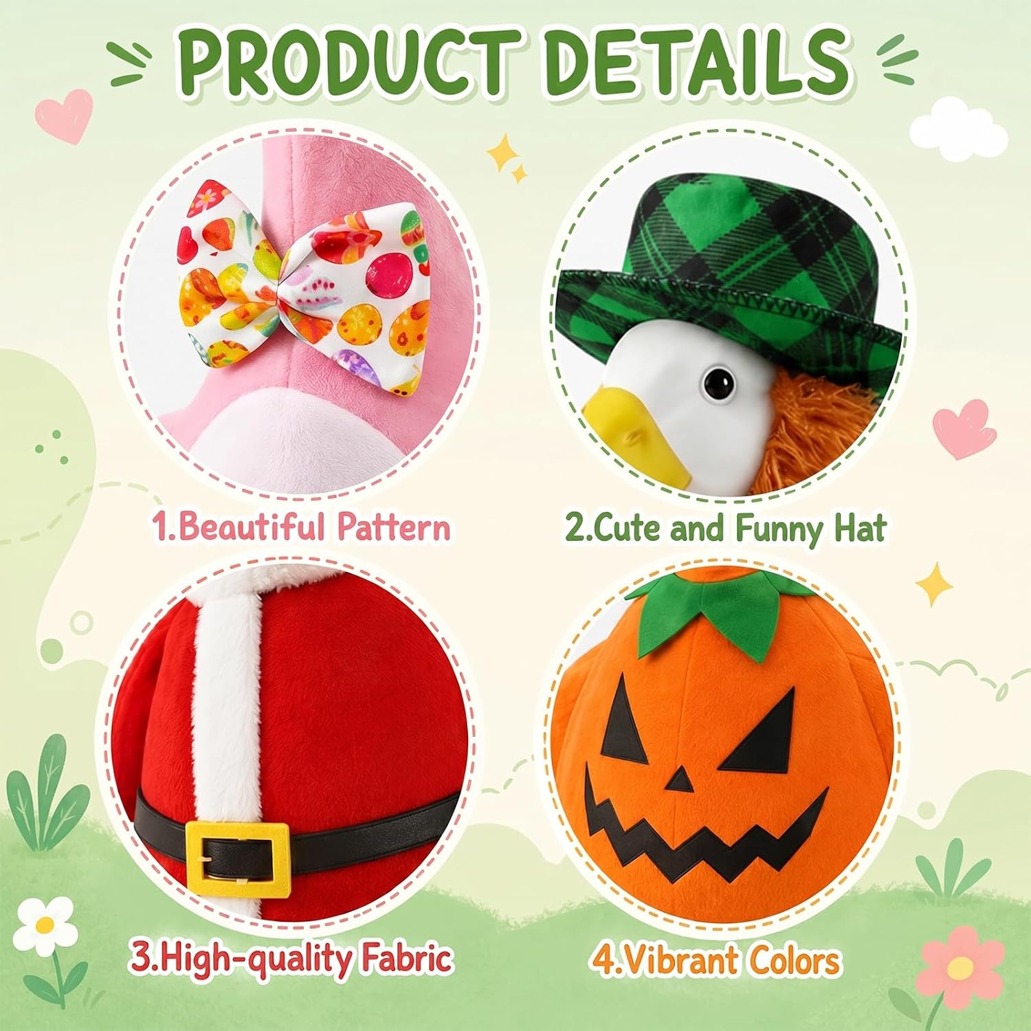 8 Holiday Porch Goose Outfits – Classic 23" Collection
