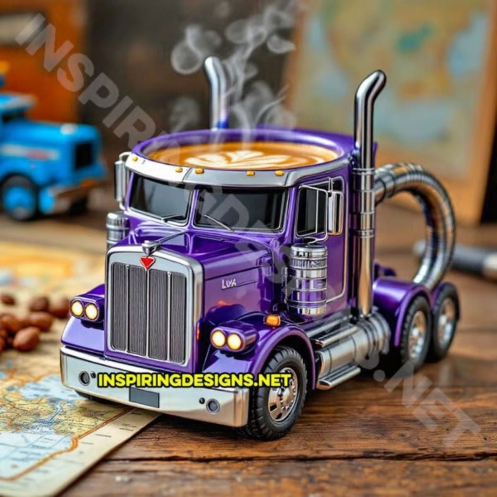 ☕Truck Coffee Cup – Perfect Gift for Gearheads