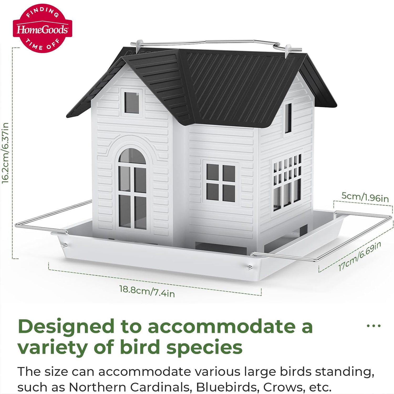 Solar Birdhouse Feeder with Auto-Glow Window Light🐦