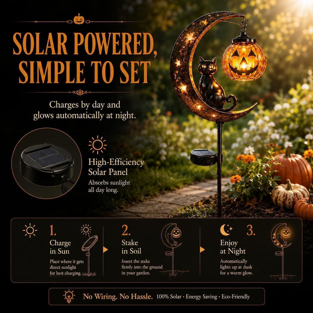 Glowing Pumpkin Lantern – Bring Halloween to Life