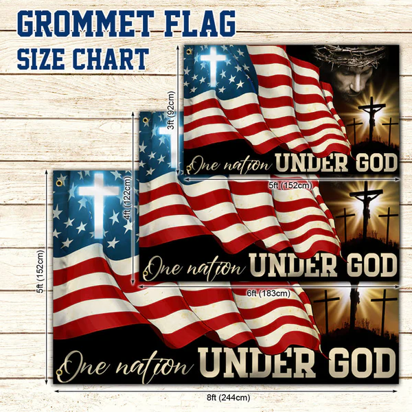 🚩🇺🇸 Bold Eagle Grommet Flag