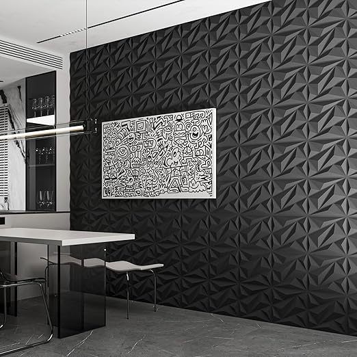 🔥33 Pack 3D Diamond Wall Panels – Cover 32 Sq.Ft!✨