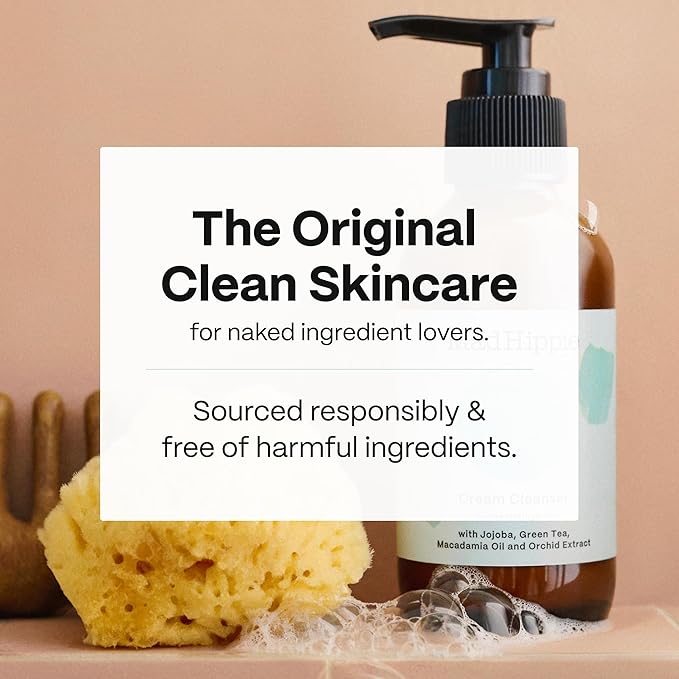 🌱 Hydrating Cream Cleanser with Green Tea & Hyaluronic Acid