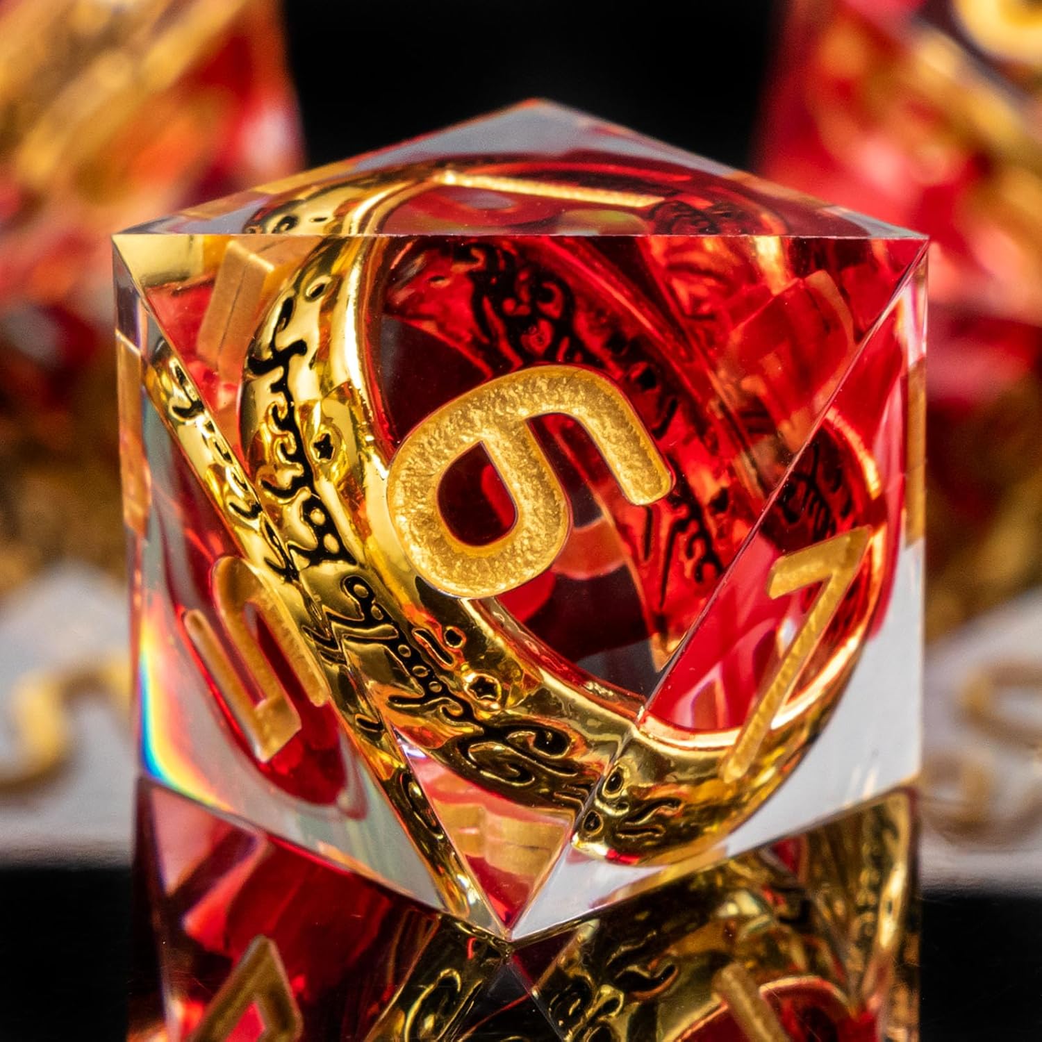 DND One Ring Dice 7pcs – Collectible Ring Box