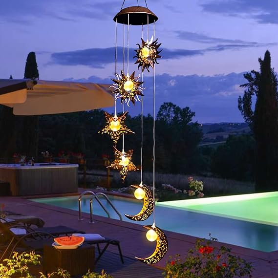 🌞Solar Wind Chime Lights Outdoor – Perfect for Patio, Porch, Yard & Gifts