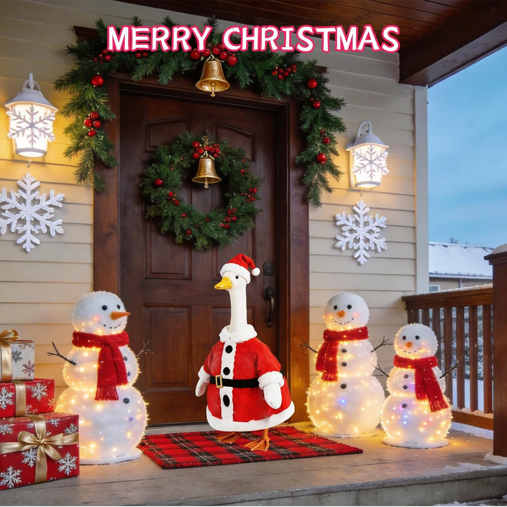 8-Piece All-Season Porch Goose Outfit Set – Fits 23" Goose