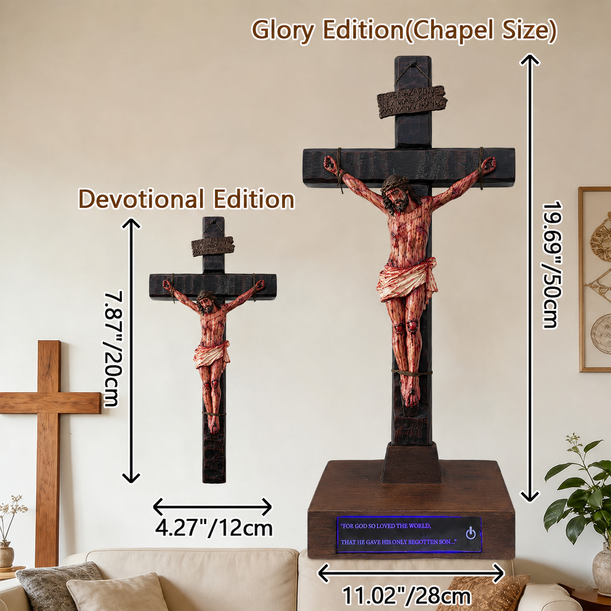 ✝️ Wayfair Supplier Jesus Crucifix — From $24.99