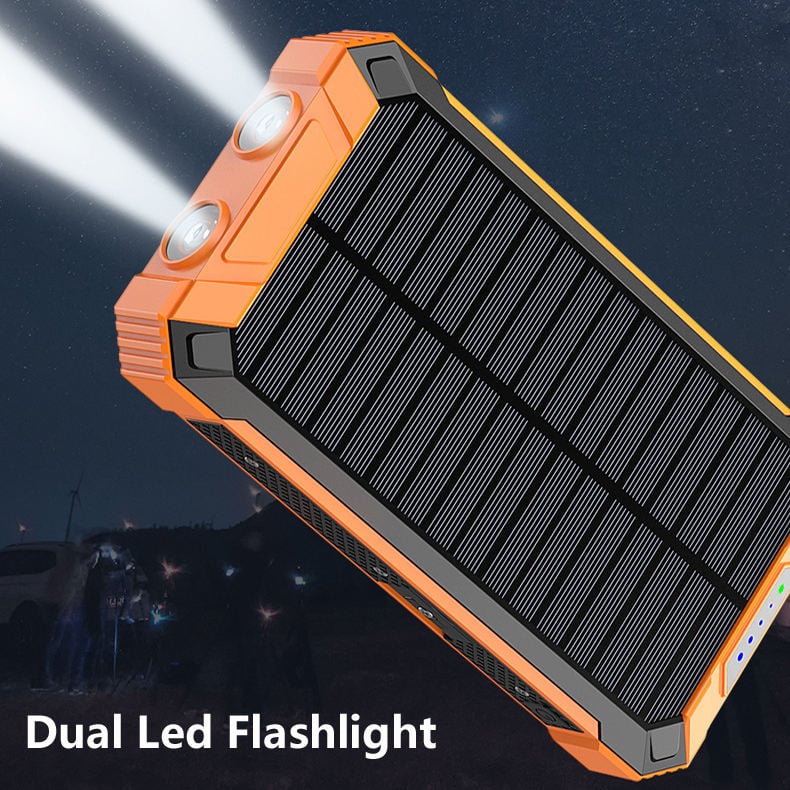 ✨Solar Power Bank🔋10,000 mAh ultra-large capacity