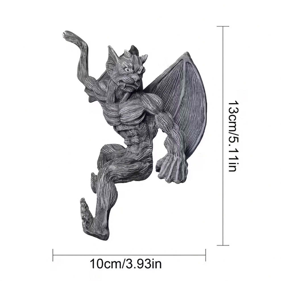 Dragon Winged Gargoyle Fence Hanger