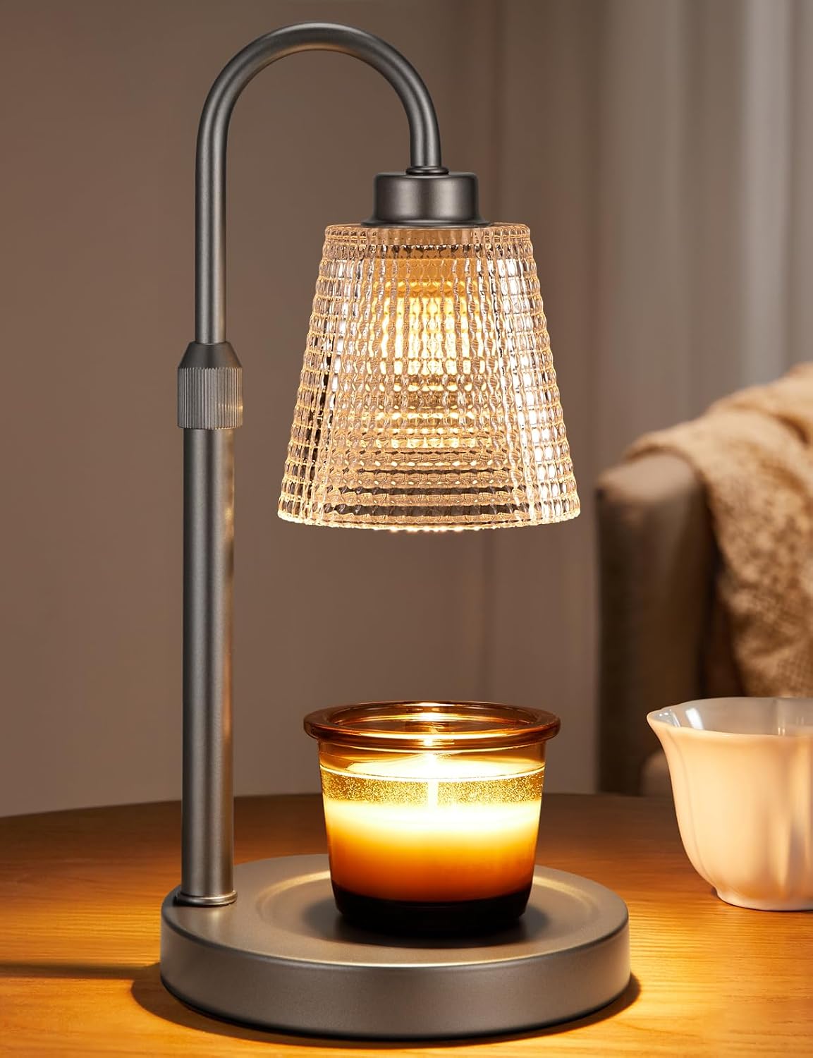 Dimmable Candle Warmer Lamp for Cozy Home Decor