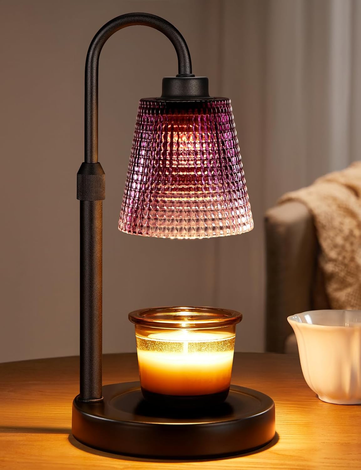 Dimmable Candle Warmer Lamp for Cozy Home Decor