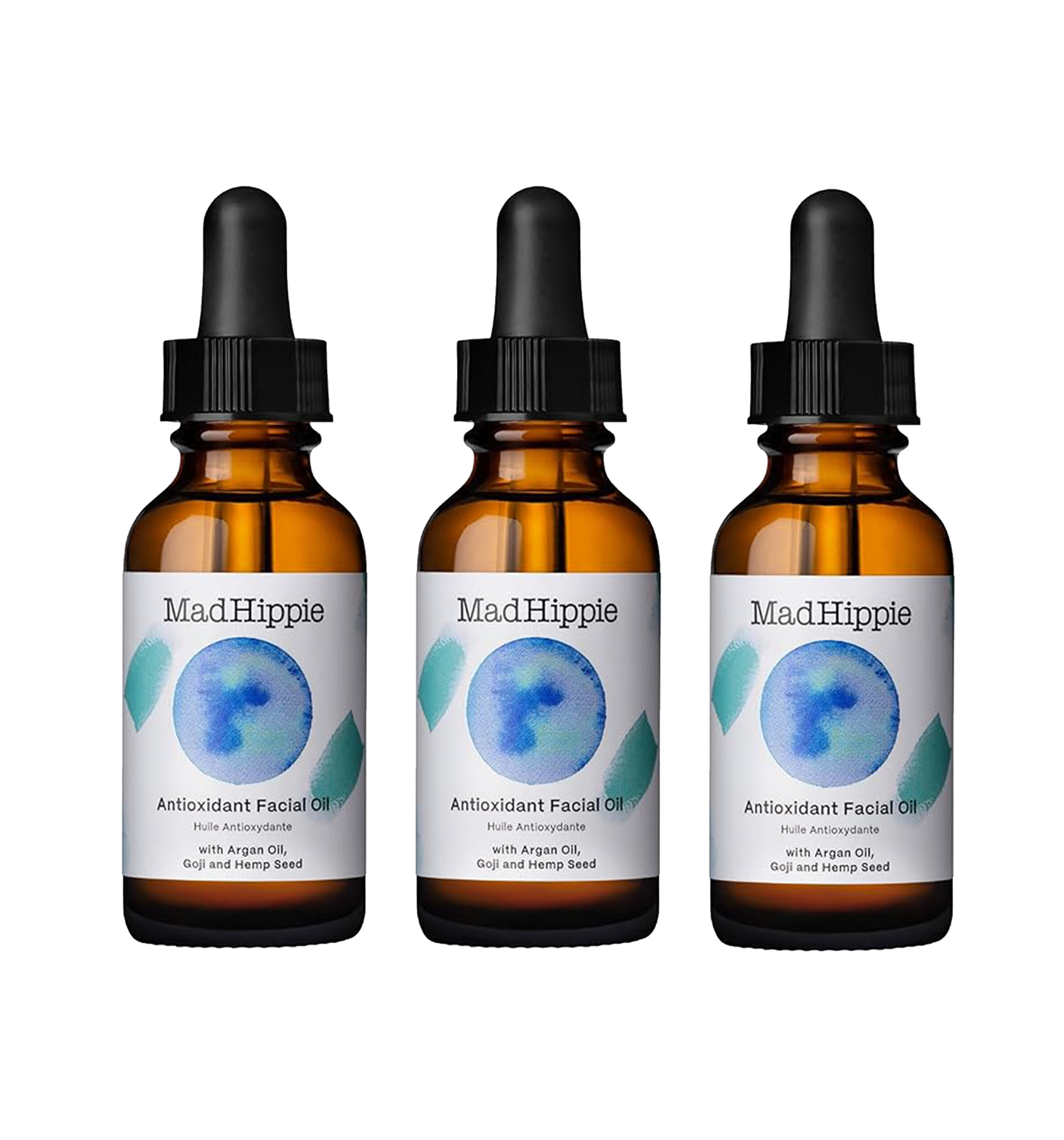 🌊 Natural Facial Oil with Argan & Vitamin E