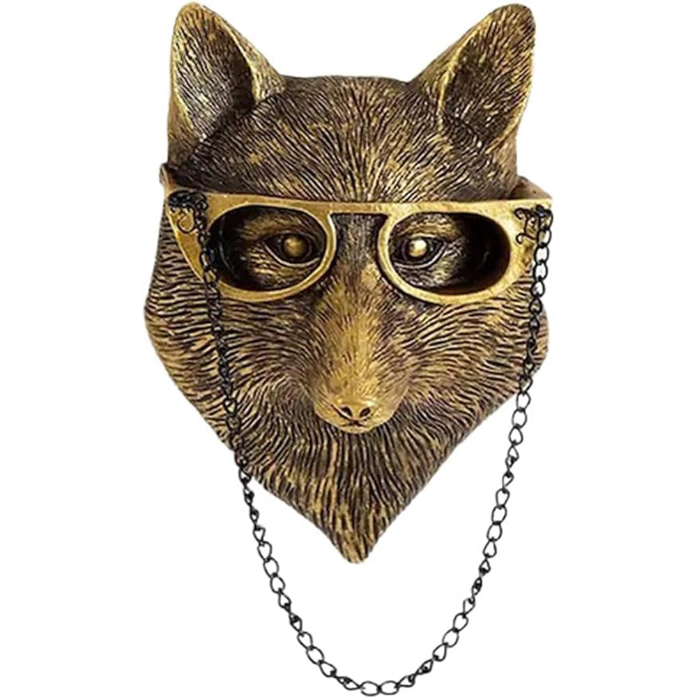 🦁🦓✨ 6‑Pack Gold Animal Head Wall Sculptures – Limited Stock 50% Off!🚚🏷️