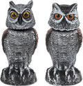 🦉 Owl Garden Guard – No Batteries Needed, Just Wind Power!
